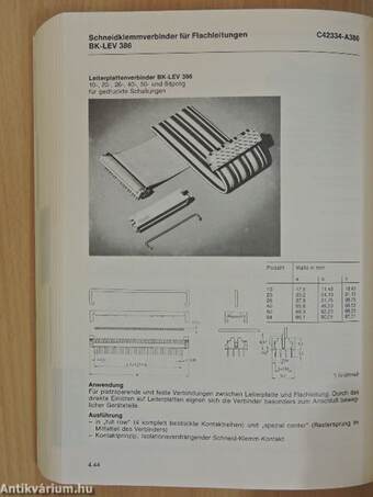 Siemens Bauteile Service April 1987