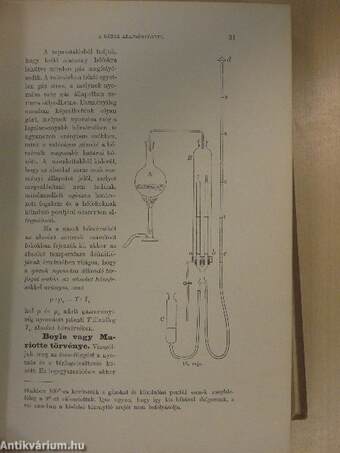 A kisérleti chemia elemei I. (töredék)