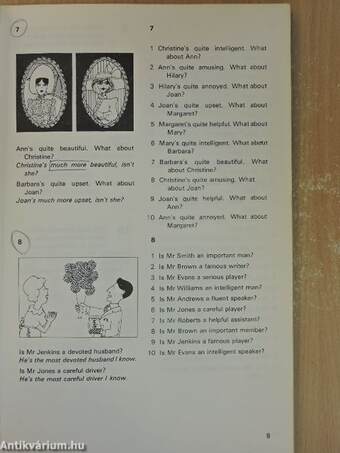 English Structure Manipulation Drills