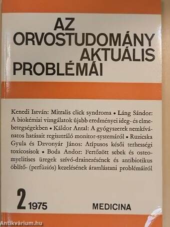 Az orvostudomány aktuális problémái 1975/2