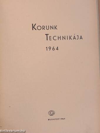 Korunk technikája 1964