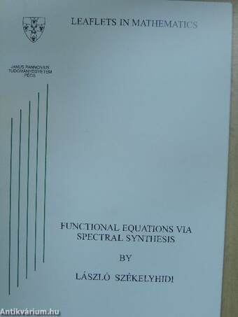 Functional equations via spectral synthesis