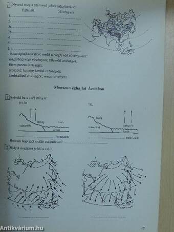 Földrajz munkafüzet 6.