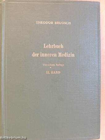 Lehrbuch der inneren Medizin II.