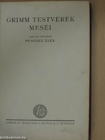 Grimm testvérek meséi