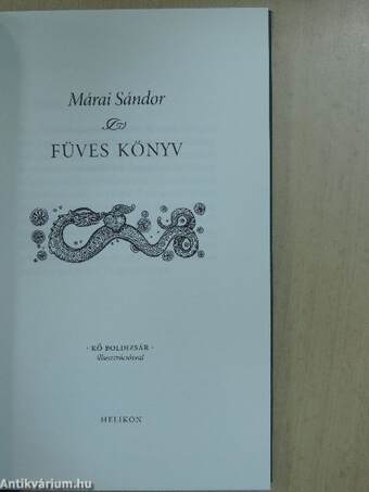 Füves könyv