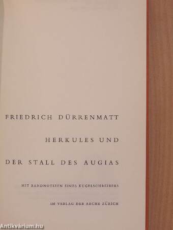 Herkules und der Stall des Augias