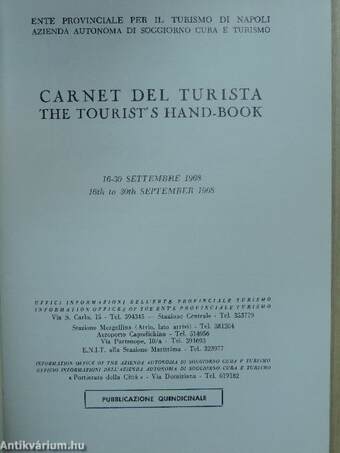 Carnet del Turista