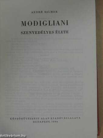 Modigliani szenvedélyes élete