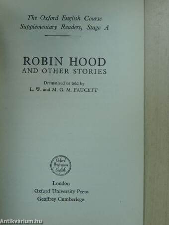 Robin Hood and other stories