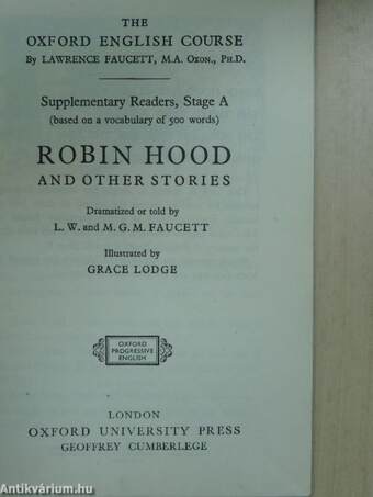 Robin Hood and other stories