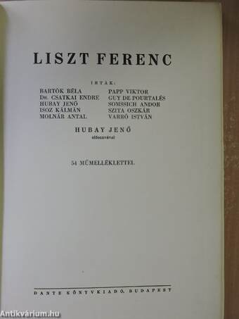 Liszt Ferenc