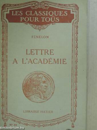 Lettre a L'académie