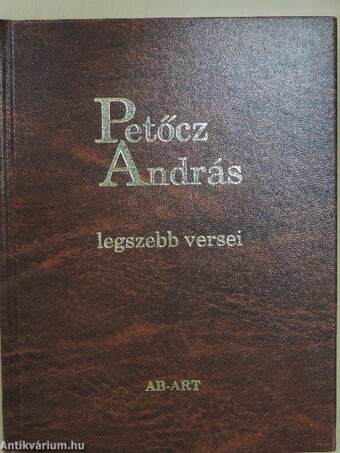 Petőcz András legszebb versei