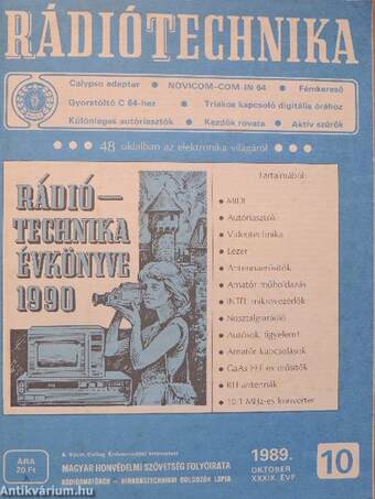 Rádiótechnika 1989. október