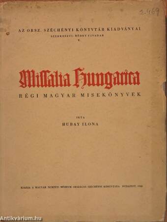 Missalia Hungarica