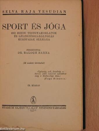 Sport és jóga