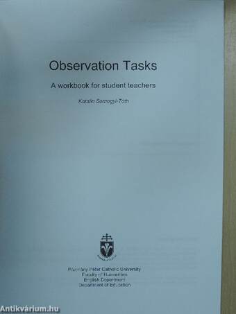 Observation Tasks