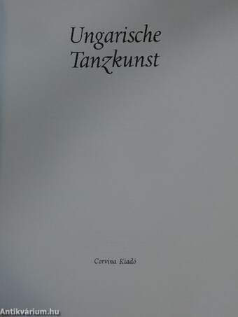 Ungarische Tanzkunst