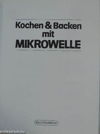 Kochen & Backen mit Mikrowelle