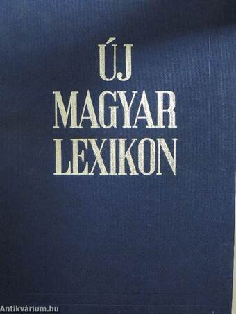 Új magyar lexikon 1-6./Kiegészítő kötet (1962-1980)