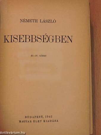 Kisebbségben I-IV.