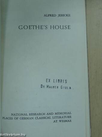 Goethe's House