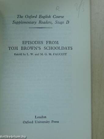 Episodes from Tom Brown's Schooldays