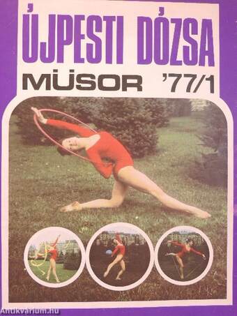 Újpesti Dózsa Műsor 1977. január-december