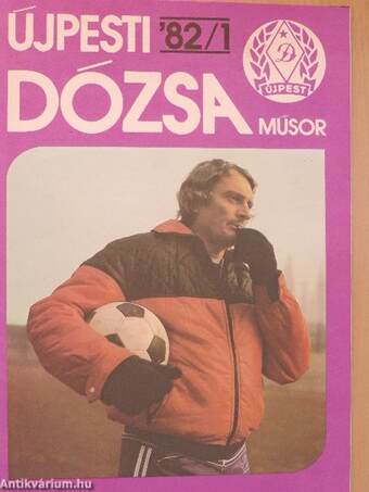 Újpesti Dózsa Műsor 1982. január-december