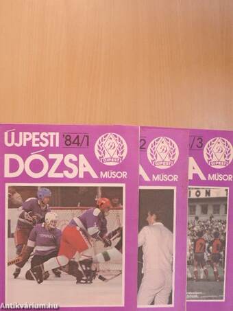 Újpesti Dózsa Műsor 1984. január-december