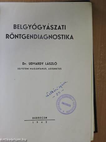 Belgyógyászati röntgendiagnostika