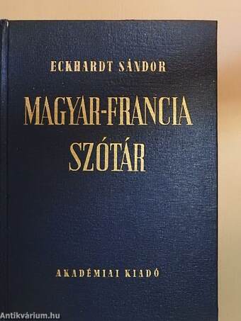 Magyar-francia szótár