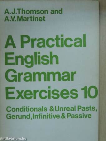 A Practical English Grammar Exercises 10