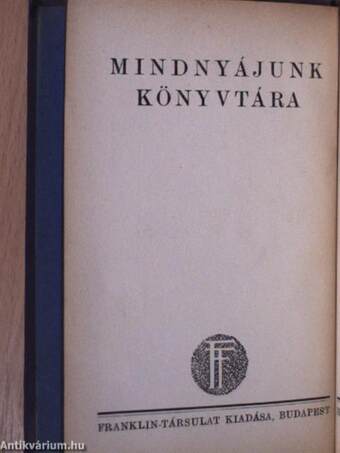 "12 kötet a Mindnyájunk könyvtára sorozatból (nem teljes sorozat)"