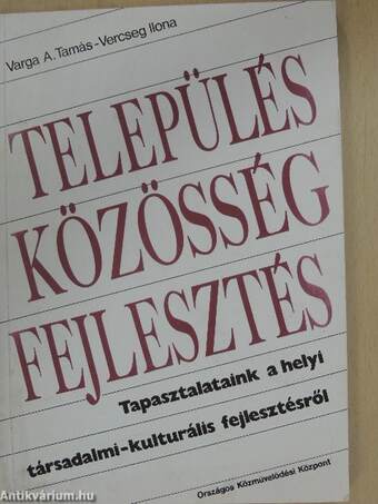 Település, közösség, fejlesztés