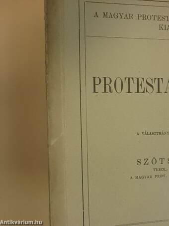 Protestáns Szemle 1907. január-december