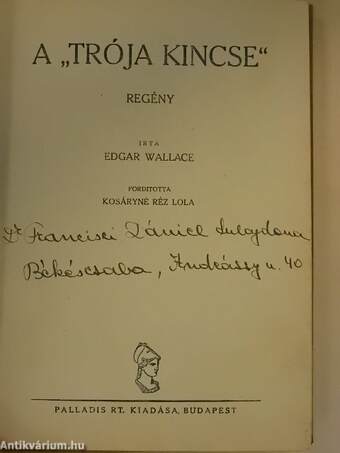 A "Trója kincse"