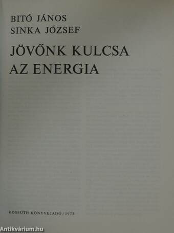 Jövőnk kulcsa az energia