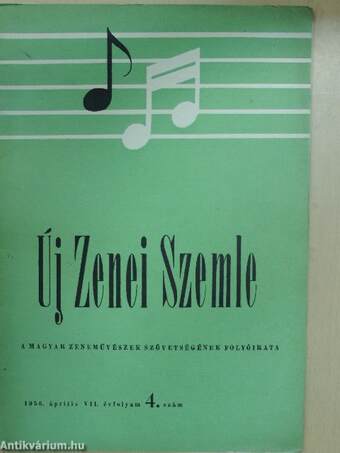 Új Zenei Szemle 1956. április