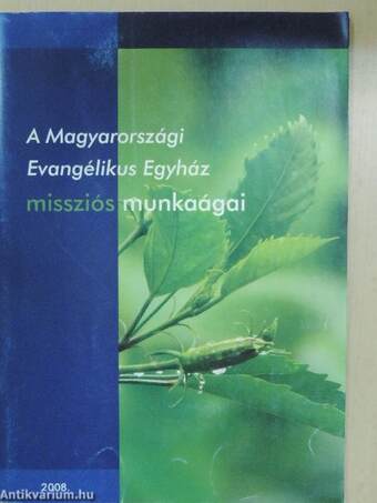 A Magyarországi Evangélikus Egyház missziós munkaágai