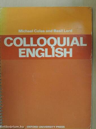 Colloquial English