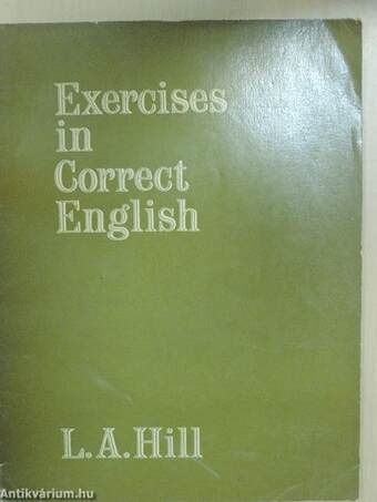 Exercises in Correct English