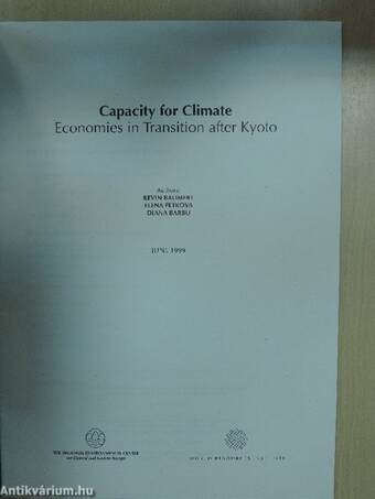 Capacity for Climate