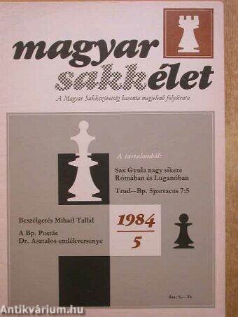 Magyar Sakkélet 1984. május