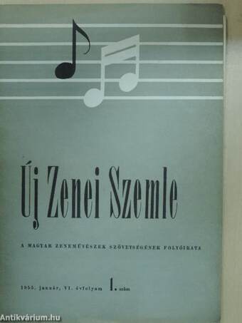 Új Zenei Szemle 1955. január