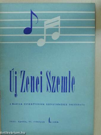 Új Zenei Szemle 1955. április