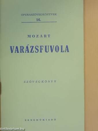 Mozart: Varázsfuvola