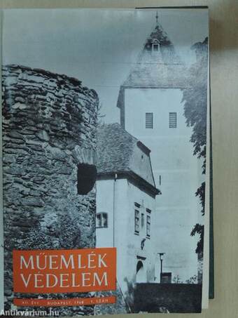 Műemlékvédelem 1968. (nem teljes évfolyam)/1969. 1-4.