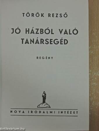 Jó házból való tanársegéd